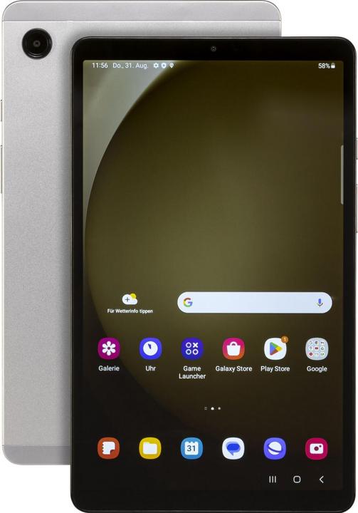 Productafbeelding Samsung Galaxy Tab A9 (Alleen WLAN, 8.70", 64 GB, Zilver)