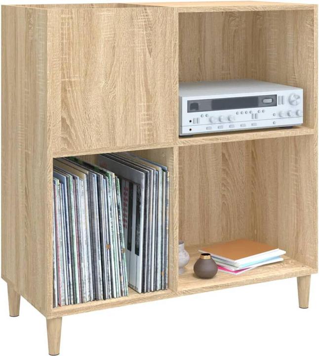 Image du produit VidaXL Plattenschrank Sonoma-Eiche 84,5x38x89 cm Holzwerkstoff