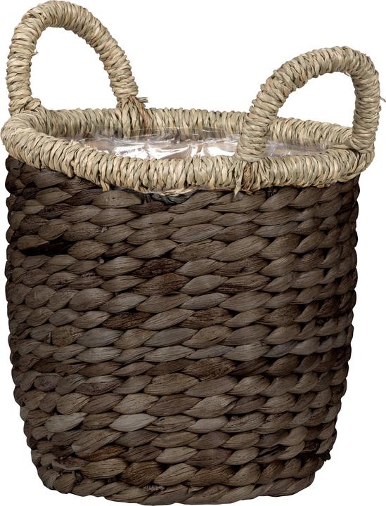Image du produit Scheurich Water hyacinth 34, vase en osier/panier-plante/pot en osier avec poignées en couleur Water hyacinth (34 cm)