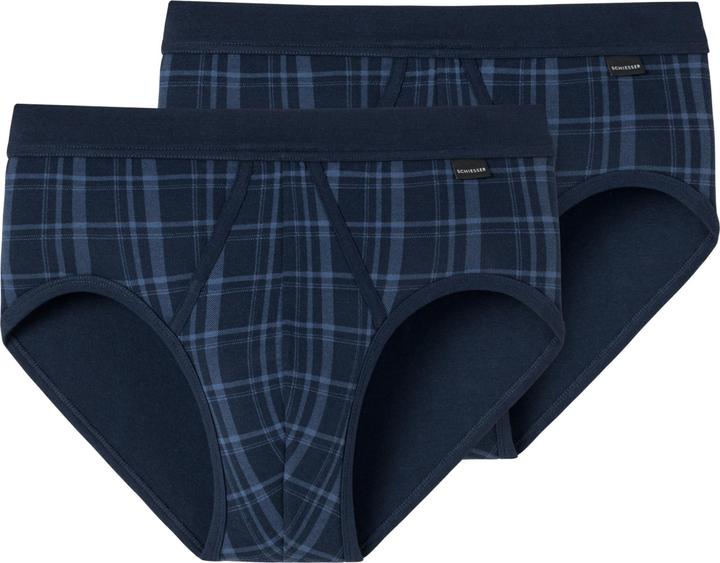 Actual product image Schiesser 2-pack Original Classics Fine Rib Panties / Underpants (XL, pack of 2)