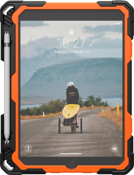 Actual product image UAG Urban Armor Gear Plasma Healthcare 124471B19740 Tablet Protective Cover 25.9 cm (10.2) Bumper Black (iPad 10.2)