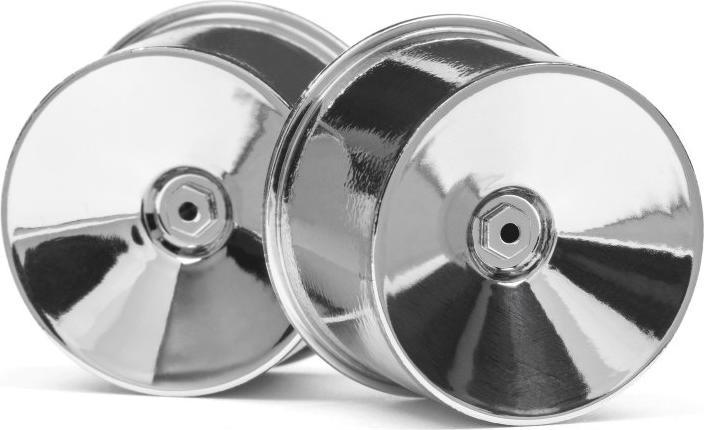 Produktbild HB Racing Q32 DISH WHEEL SET (CHROME/22x14/4pcs)