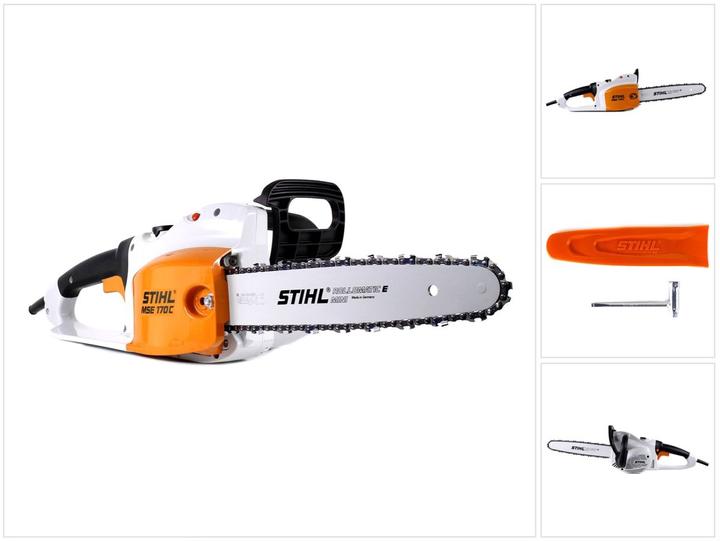 Image du produit Stihl MSE 170 C-Q Tronconneuse Electrique 35 cm + 1x Chaine de 1,1 mm ( 1209 011 4030 ) (Scie à chaîne électrique)