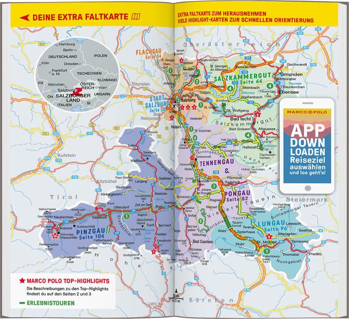 Image du produit Reiseführer Salzburg, Salzkammergut, Salzburger Land (Allemand, Matthias Gruber, Anita Ericson, Siegfried Hetz, 2024)
