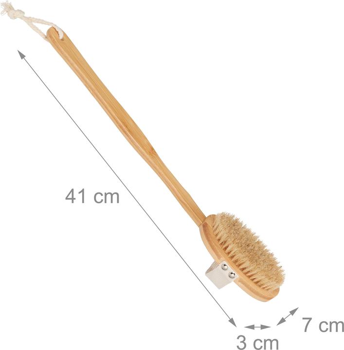 Actual product image Relaxdays 6pcs Bath Brush Set