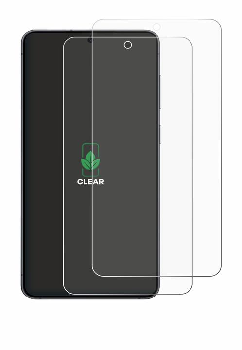 Produktbild ScreenLeaf Schutzfolie nachhaltiger Displayschutz Display Schutz Folie Klar Transparent (2 Stück, Samsung Galaxy S25 Edge)