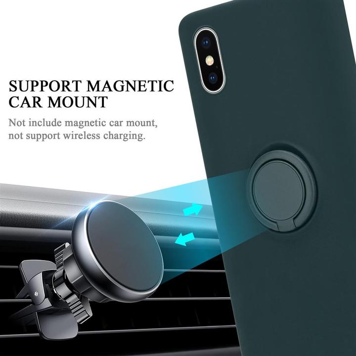 Image du produit Cadorabo TPU Liquid Ring Silicone Case Cover (Apple iPhone XS Max)