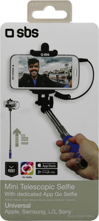 Immagine prodotto SBS Mini Selfie Stick con spina jack 3,5 mm