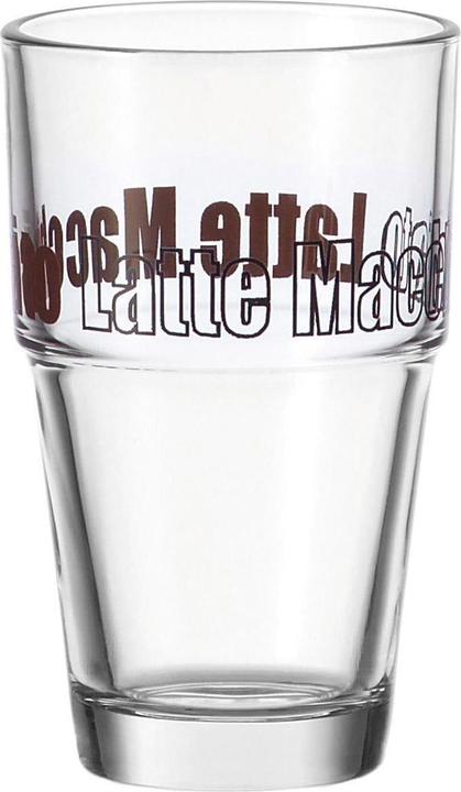 Actual product image Leonardo Latte Macchiato Glass Solo, satin 4.1 dl, 6 pieces (0.41 l, 6 x)