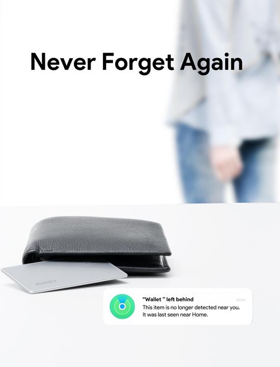 Produktbild Aukey TrackMate 3 Smart TrackerCard TM-21 (iOS)