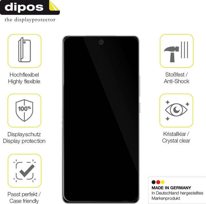 Immagine prodotto Dipos 3D Full-Cover Pellicola Protettiva (1 Pezzo/i, Realme 6)