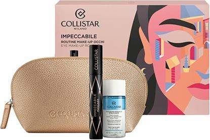 Actual product image Collistar Mascara Impeccabile Ultra Nero + Bi-Fasica Struccante 35 ml + Pochette