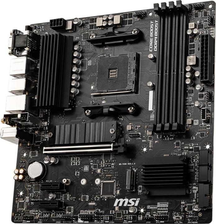 Actual product image MSI B550M PRO-VDH WIFI (AM4, AMD B550, mATX)