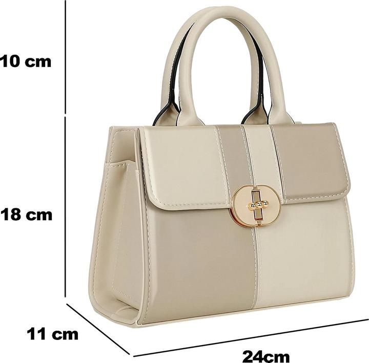 Actual product image Gallantry C-0184-BEIGETAUPE Handtasche