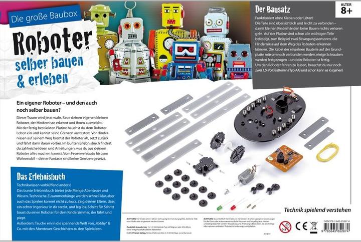 Produktbild Franzis Roboter selber bauen & erleben