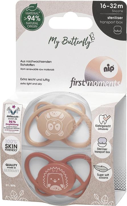 Produktbild NIP Beruhigungssauger 'first moments My Butterfly' Gr. 3 (2 x)