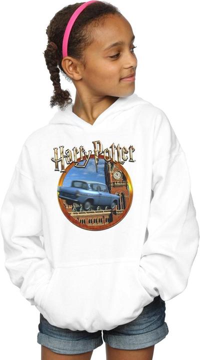 Image du produit - Sweat à capuche FLYING CAR - Fille (116)