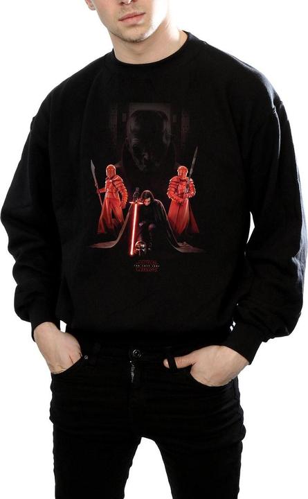 Actual product image Star Wars Mens The Last Jedi Kylo Ren Kneeling Sweatshirt (M)