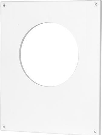 Actual product image Fresh Cover plate for fan Pax Calima and Passad, white for duct dimensions Ø140-160 mm.