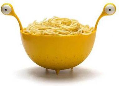Image du produit Ototo Set Spaghetti Monster Passoire & Couverts