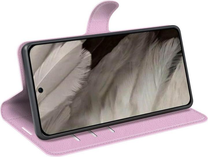 Actual product image Cover-Discount Google Pixel 8 Pro - Leather case pink (Google Pixel 8 Pro)