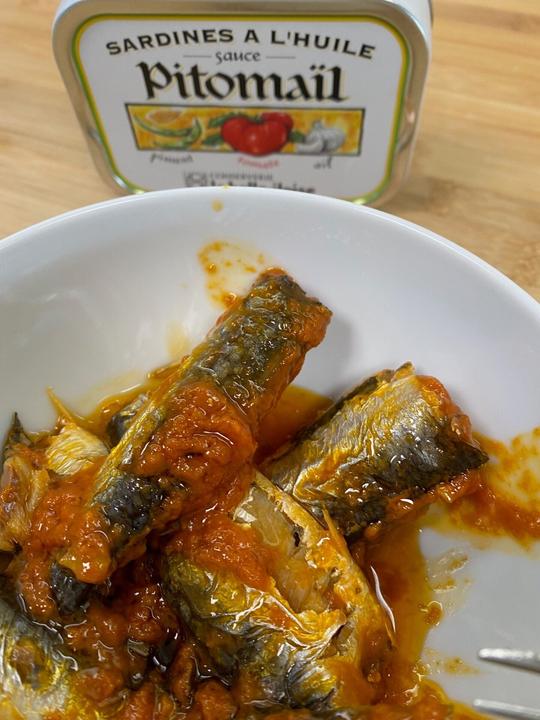 Image du produit La Belle Iloise Sardines à la sauce pitomaïl (115 g)