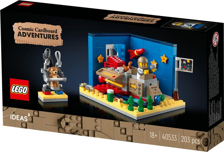 Image du produit LEGO Ideas Abenteuer im Astronauten-Kinderzimmer 40533 (40533, LEGO Ideas)