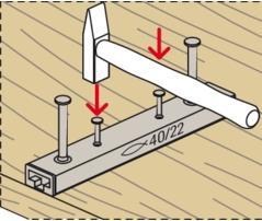 Produktbild Fischer Einlegeschiene FES-H-40/22-P-6070-hdg (1 Stk.)