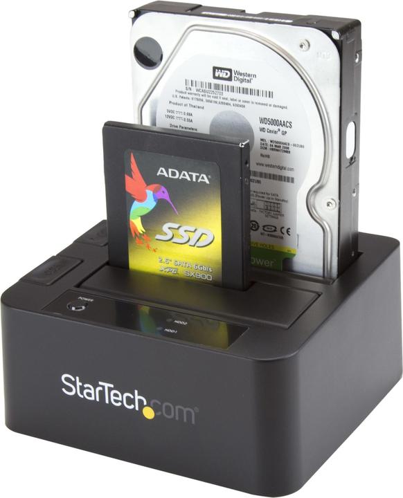 Image du produit StarTech Dock pour disque dur eSATA USB 3.0 à SATA 6Gbps (2.5", 3.5")