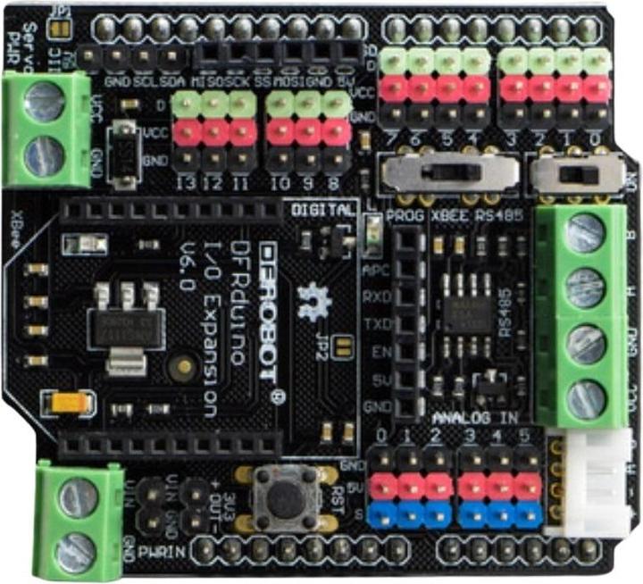 Immagine prodotto DFRobot Schermata di espansione I/O Gravity RS485 per Arduino