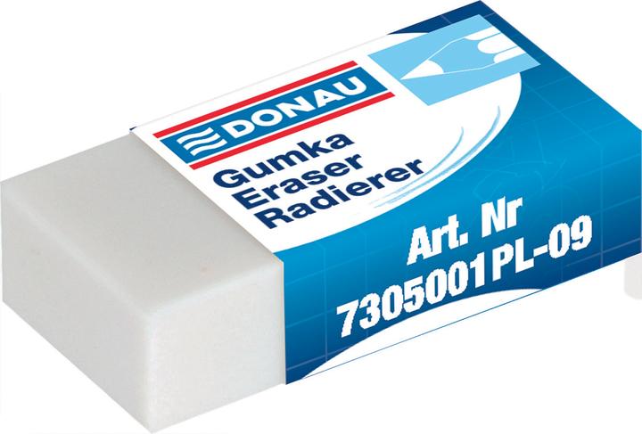 Image du produit Donau Gomme universelle, 41x21x11mm, suspension, blanc
