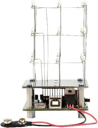 Produktbild Velleman 3D LED CUBE 3 x 3 x 3