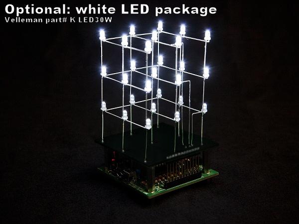 Produktbild Velleman 3D LED CUBE 3 x 3 x 3
