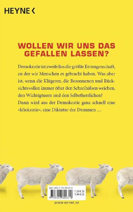 Actual product image Die Diktatur der Dummen (German, Brigitte Witzer, 2018)