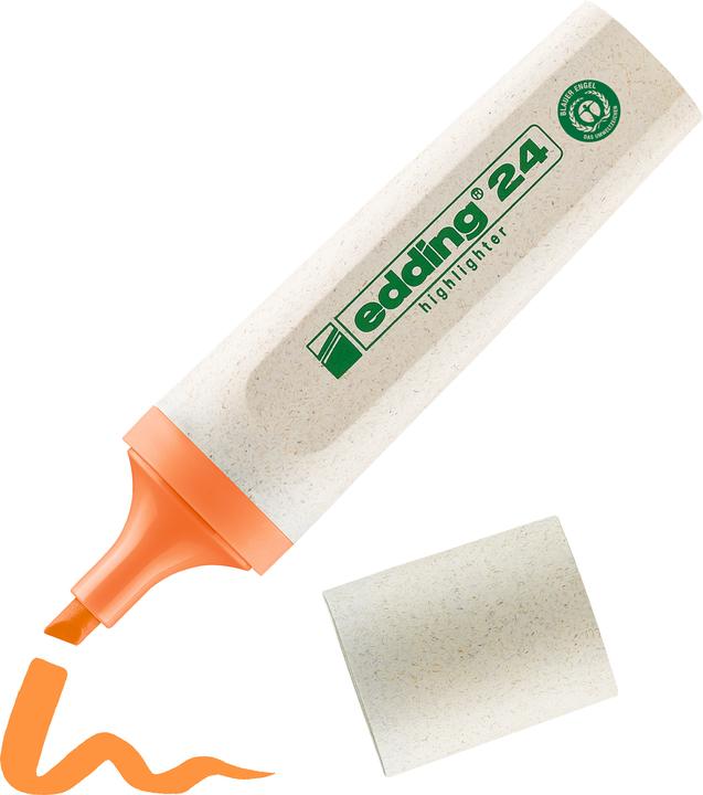 Productafbeelding Edding Markeerstift EcoLine 24 (Oranje, 5 mm, 1 x)