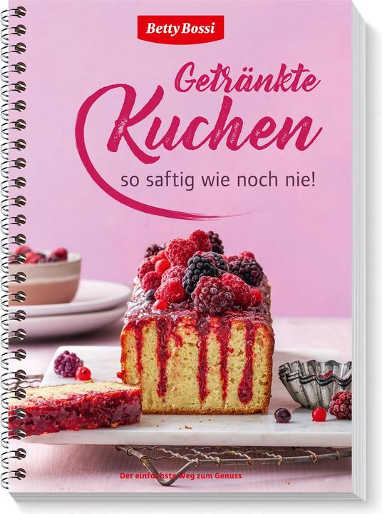 Produktbild Betty Bossi Kochbuch Getränkte Kuchen (Deutsch, Betty Bossi, 2019)