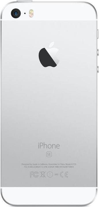 Produktbild Apple iPhone SE (32 GB, Silver, 4", Single SIM, 12 Mpx, 4G)