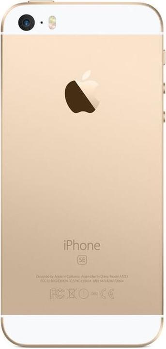Immagine prodotto Apple iPhone SE (32 GB, Oro, 4", SIM singola, 12 Mpx, 4G)