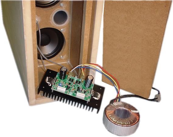 Actual product image Velleman Discrete Power Amplifier 200 W (Add-on)