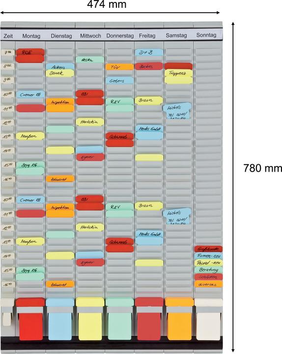 Actual product image Franken Map board (47.5 x 78 cm)
