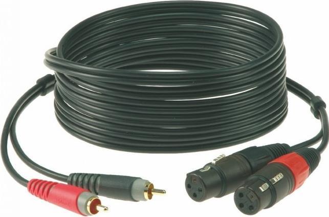 Produktbild Klotz Kabel AT-CF0100 Cinch-XLR (f) 1m (1 m, XLR)
