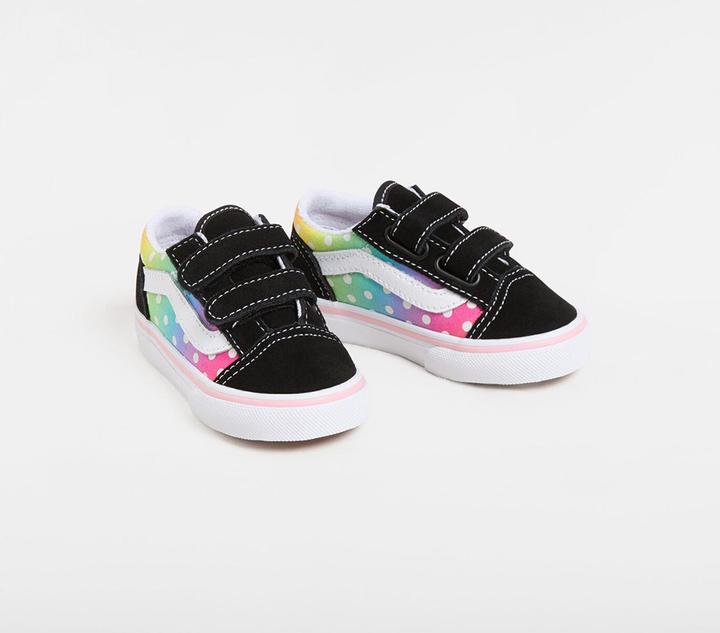 Vans Old Skool V Glow Rainbow BLACK/MULTI