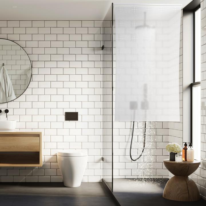 Actual product image Relaxdays Shower roller blind (140 x 4.5 x 245 cm)