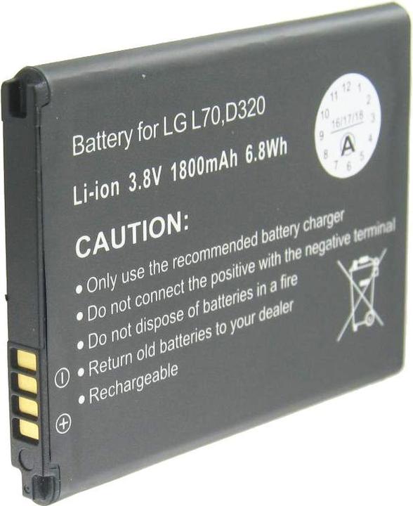 Actual product image AccuCell Akku LG D320, L70, BL-52UH