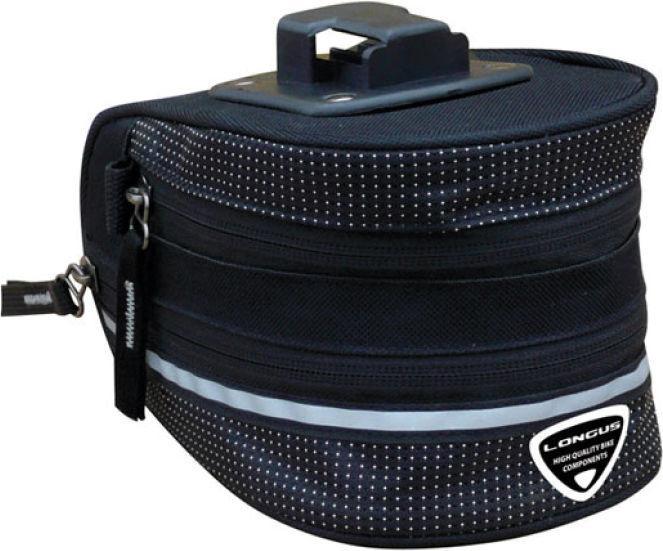 Longus Saddlebag Expand Qr, Black Qr Mount For Saddle (Saddle bag)