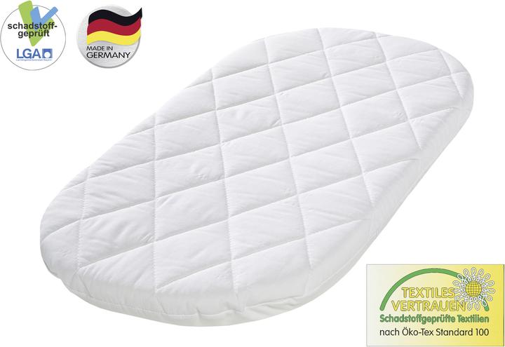 Actual product image Julius Zöllner Bassinet mattress round (70 x 37 cm)