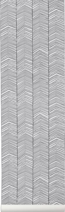 Actual product image Ferm Living Herringbone Wallpaper (53 x 1000 cm)
