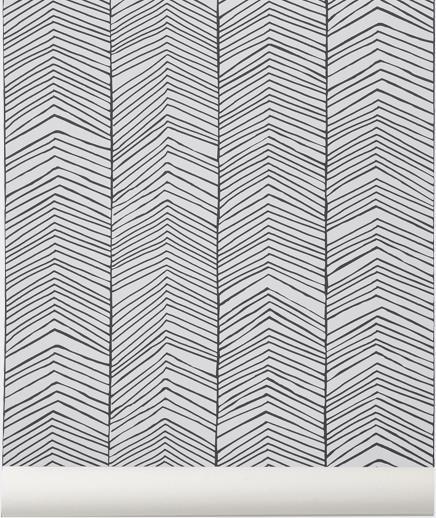 Actual product image Ferm Living Herringbone Wallpaper (53 x 1000 cm)