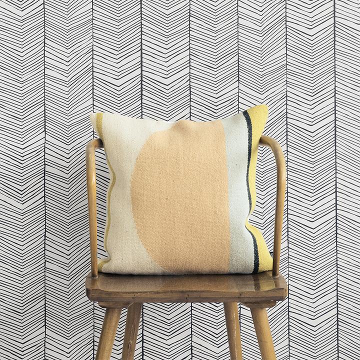 Actual product image Ferm Living Herringbone Wallpaper (53 x 1000 cm)