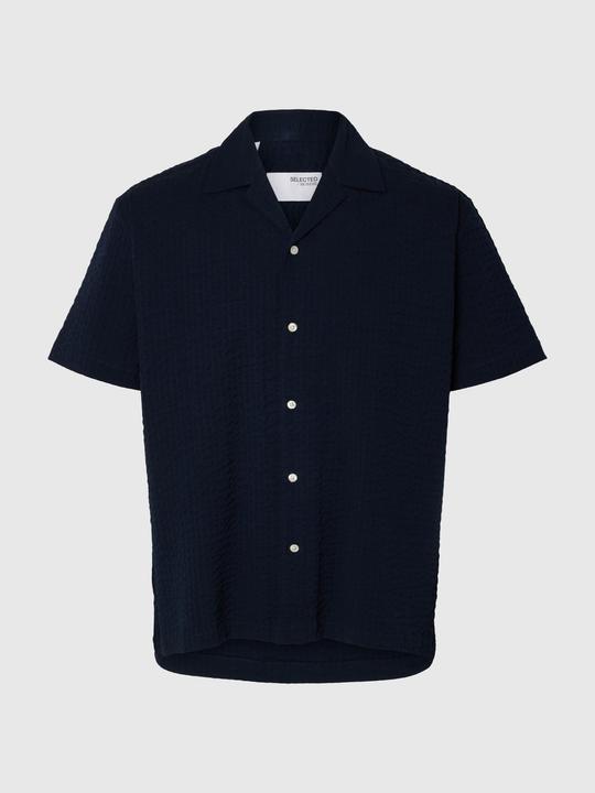 Actual product image Selected Homme Seersucker Kurzarmhemd (S)